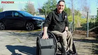 Moving Your Stuff in a Wheelchair Made Easy With A Phoenix Bag