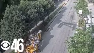 Video released of pedal pub crash on Saturday in Midtown Atlanta