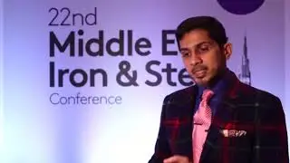 Abu Bucker Husain (AGIS) at Middle East Iron & Steel 2018