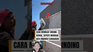 Cara Buat Dinding Seperti Marmer ☝❗❗#shorts #videoshort #viralvideo