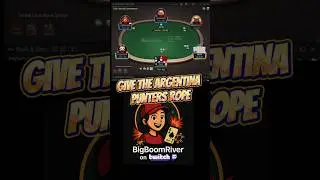 on #twitch @bigboomriver every day #streamer #poker #online #ggpoker #highstakes #gambling