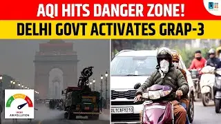 Delhi Pollution Alert: Schools, Construction, Traffic Affected Under GRAP-3 | #delhiairquality