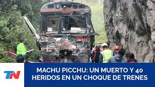 PERÚ I Un muerto y 40 heridos en un choque de trenes en la ruta hacia el Machu Picchu