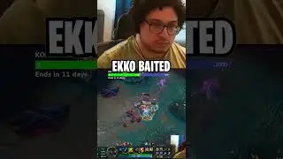 EKKO BAITED #leagueoflegends #lol