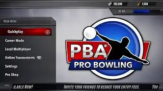 PBA Pro Bowling Career Mode (interview with POTUS while VP streams lmfao!!!!!)
