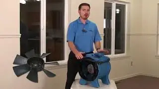 Dri-Eaz Vortex Axial Air Mover Fan