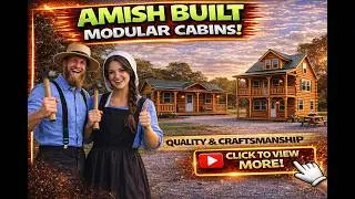 Amish Built Cabins, Amish Made Cabins, Tiny Houses, Tiny Homes, Affordable Housing, Prefab, Home
