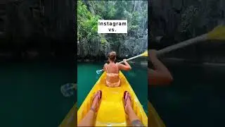 Instagram vs. Reality: The Truth Behind Travel! #travel #explore #adventure #nature #instagram