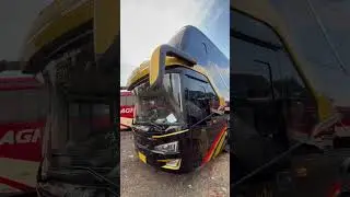 Very luxurious bus double decker indonesia  #comfort #interior #transformation #luxurybus #travelink