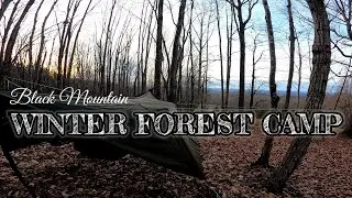 Winter Forest Camp | Black Mountain Range of the Uwharries
