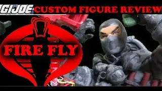 Custom GI JOE CLASSIFIED FIREFLY Cobra Island Figure Review Customizing Tutorial