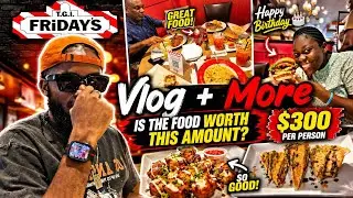 TGI Fridays Entree Menu | All the sides $80k🤑😭 | Restaurant Review #tgifridays #restaurant