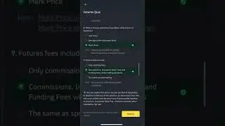 Binance futures quiz ?