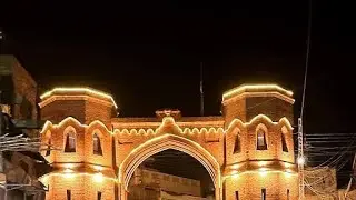 Historical Active Fort of Multan| Qasim Fort | Hussain Agahi Bazar| Night view Multan