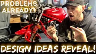 Wrecked Bike Rebuild Yamaha XJ 600 Pt 2 BAD NEWS (Also Help Me Design It)