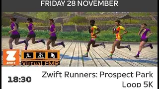 Zwift Runners: Prospect Park Loop 5K