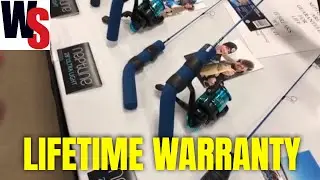 LIFETIME WARRANTY from Neptune Ice fishing Rods and Reel Combos