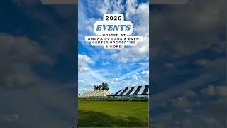 2026 Amana RV Park EVENTS! #camping #rvlife #iowa # events