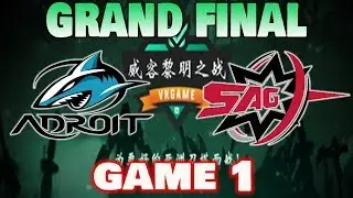 ADROIT DOTA VS SPARKING ARROW GAMING | VK GAME GRAND FINALS GAME 1 (BO5)
