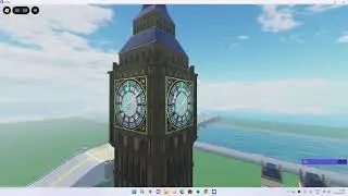 Big Ben chimes 8pm in my London Game!