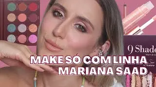 MAQUIAGEM S&Oacute; COM MARI SAAD | Tutorial completo de make f&aacute;cil para a noite ou dia