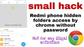 #anand_tech  Hacking Redmi phone hidden files