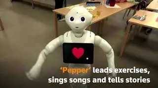 Robots at German care home