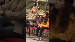 Жуткий мужчина пытается похитить молодую девушку, часть 4 #шорты