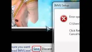 IMVU installation error mconduitinstaller