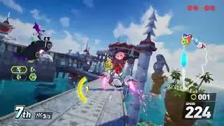 Sonic Racing CrossWorlds Pumpkin Grand Prix Sage Gameplay