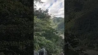 Lover's Leap Hiking Trail near Hot Springs in North Carolina from Fall in 2024!