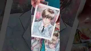 Тоя, Юкито, Кокоми #takashiro #hs #такарисует #акварель #watercolor #card #anime #art