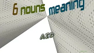 aid - 6 nouns which are synonyms of aid (sentence examples)