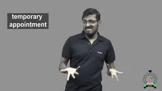 Temporary appointment