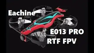 Eachine E013 Plus Micro FPV Racing Drone Anti Turtle Mode ACRO los test flight review