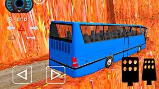 Mountain 🏔️ Dangerous Offroad Bus Drive - Android Gameplay 2026 🎯 - ZKB GAMER 💥🔥