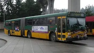 King County Metro New Flyer Industries Articulated bus model D60 #2535