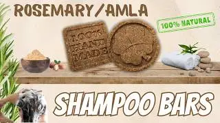 How to Make Rosemary & Amla Shampoo Bars at Home [Homemade Herbal Shampoo bar]