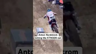 2 Stroke WFO Through AX Whoops 😍 #dirtbike #arenacross #2stroke #racing #moto #whoops #iphone #vlog