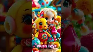 Plush Toy Party: Donkey, Giraffe, and Cow with Toddler Songs!