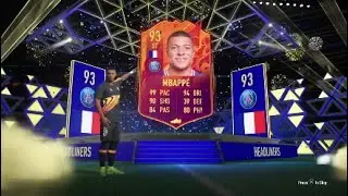 headliner mbappe from rare players pack FIFA 22