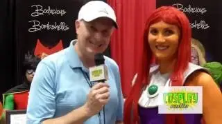 Teen Titans cosplay - Bodacious Bombshells interview at Kansas City Comic Con 2016