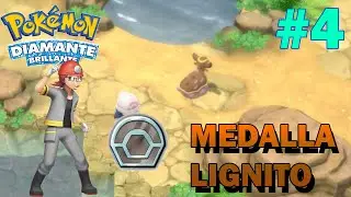 POKEMON DIAMANTE BRILLANTE EPISODIO 4 | MEDALLA LIGNITO | COMBATE VS ROCO