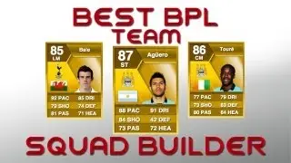 500k The Best BPL Team - Squad Builder - Fifa 13 Ultimate Team