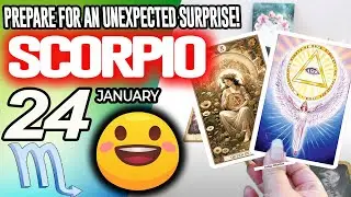 Scorpio ♏️😲PREPARE FOR AN UNEXPECTED SURPRISE❗🎁 horoscope for today JANUARY 24 2026 ♏️ #scorpio