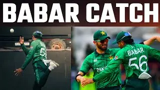 Babar Azam Takes Stunning Catch | Catch of the T20 World Cup vs Netherlands | PAK vs NED 