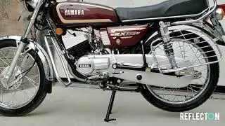 Yamaha RX135 1999 - Painting and Restoration at ReflectOn Automotive, Bangalore.