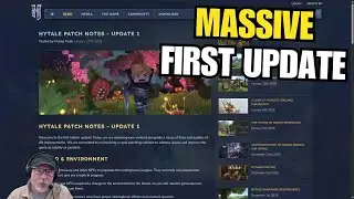 MASSIVE First Patch for Hytale Early Access - Update 1