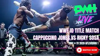 PWH&reg; TV 2026 WWE ID Title Match 18.01 Cappuccino Jones vs Ricky Sosa