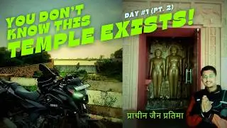 Pachrai Jain Digamber Atishay Kshetra | Madhya Pradesh Solo Bike Ride | adwalkz | N250 | Jain Tirth
